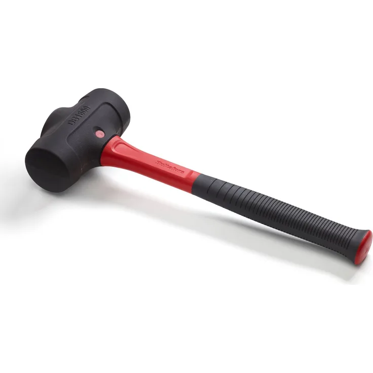 Hultafors Hammer mit Urethan bezogenem Hammerkopf und Schlaghammerfunktion, schwarz