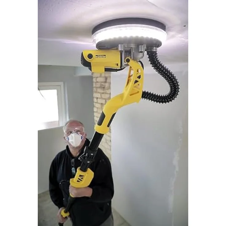 Stanley SFMEE500S Tellerschleifer Schwarz, Gelb – Bild 4