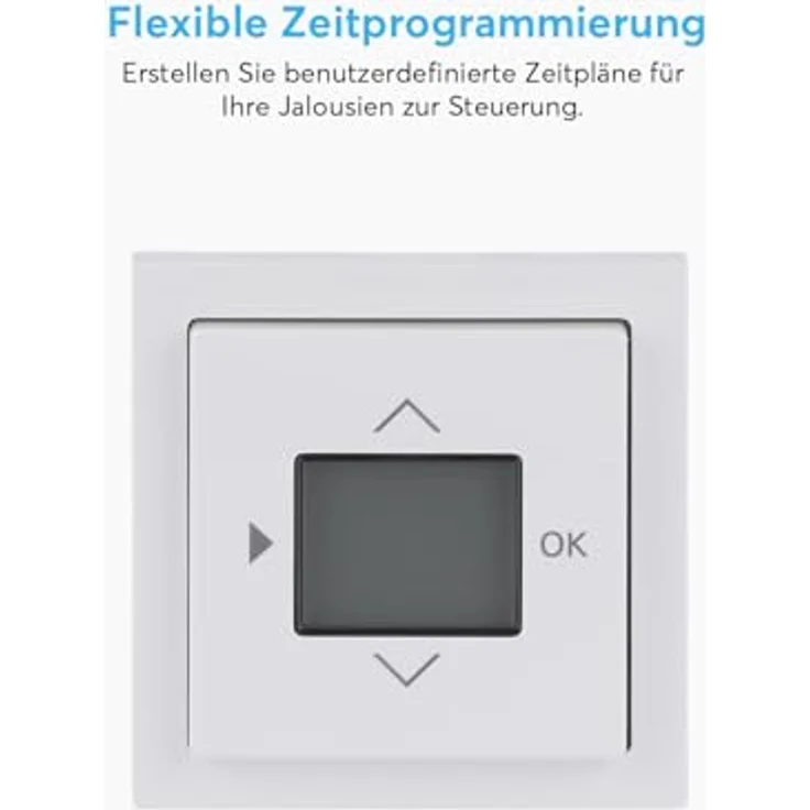 Busch-Jaeger 6422 UJ-84 Jalousie-Basis-Timer Future linear, 2-fach Komplettset mit Automatik-Timer in Studioweiß – Bild 5