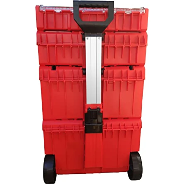 QBRICK One Red Ultra Set Werkzeugkoffer, IP66 wasserdicht, rot – Bild 2