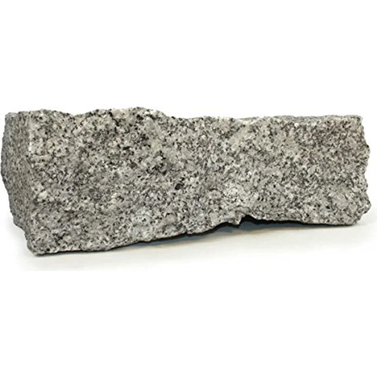 GALAMIO Granitmauerstein Granit Bord Rand Kante Palisade Stein Gehweg Straße Natur Steine Grau 40 x 20 x 10cm 1.000kg / 1 Palette Paligo – Bild 4