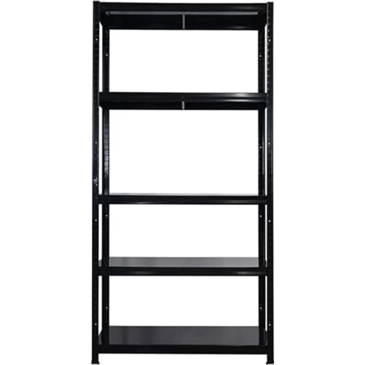 Proregal Metallregal Mega Deal Ragnar, 180x90x40 cm, 5 verstellbare Böden, Traglast 125 kg pro Boden, schwarz – Bild 7