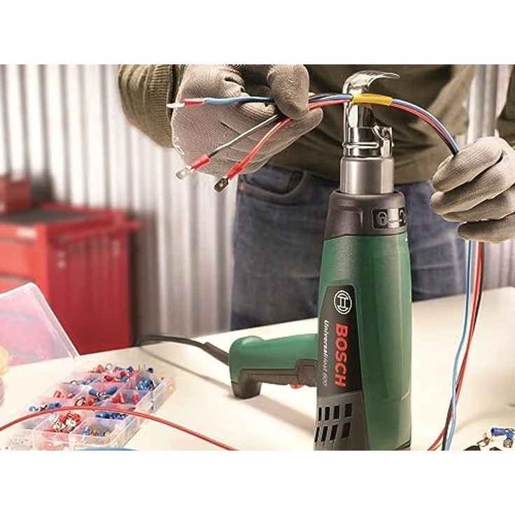 Bosch Home and Garden 06032A6102 UniversalHeat 600 Heißluftgebläse inkl. Zubehör 1.800W – Bild 5