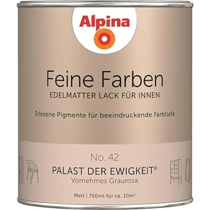 Alpina Feine Farben Lack No. 42 Palast der – Bild 6