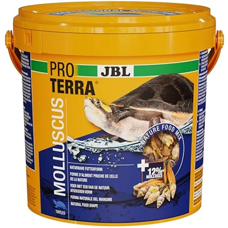 JBL Proterra MOLLUSCUS, 2,5 Liter Allround-Futter für Wasser- und Sumpfschildkröten – Bild 1