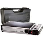 Kemper Gasgrill, tragbar, 2300 W, antihaftbeschichtet, inkl. Transportkoffer