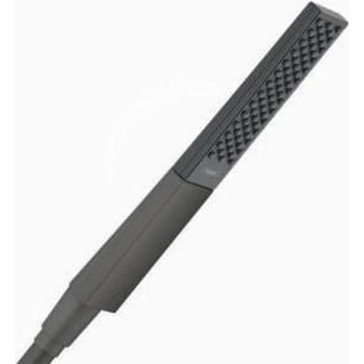hansgrohe Rainfinity Stabhandbrause 100 EcoSmart, Schwarz-Chrom & Anthrazit, 1 Strahlart, 9 l/min – Bild 1