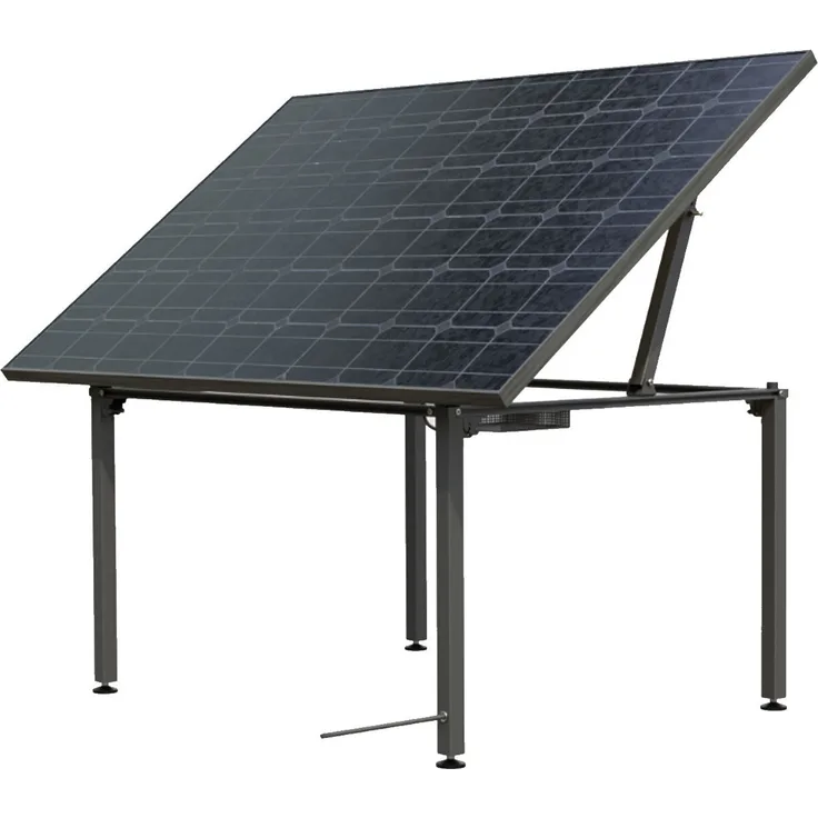 Technaxx Solar-Tischkraftwerk 410W Balkonkraftwerk-Set TX-250 (5082), Solarkraftwerk und Tisch in einem, Technaxx