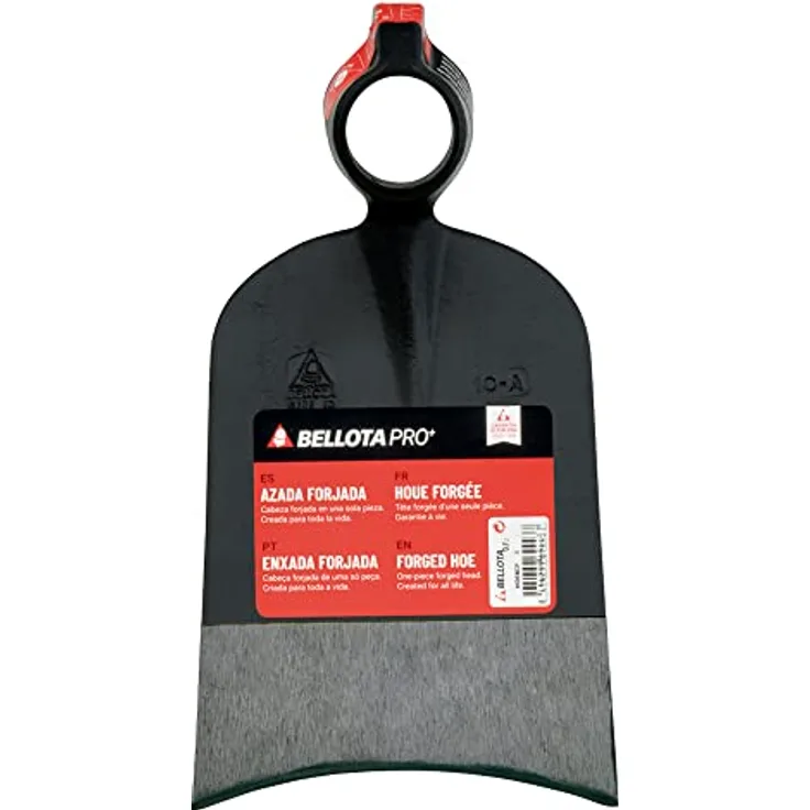 Bellota HOE10AP Schmiedeeisen zum Entfernen der Erde, mit Anti-Vibrations-Symbol und Hammer