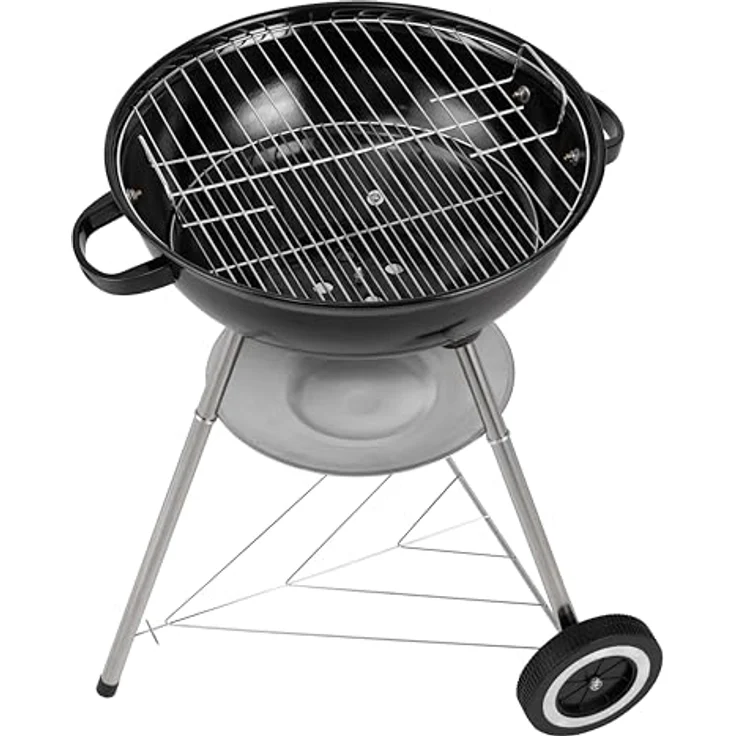 Tepro Holzkohlen Kugelgrill Key West, Mehrfarbig, Grillfläche 41,5 cm – Bild 7