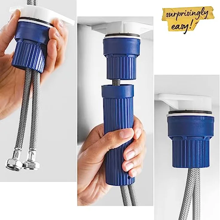 Grohe Start Einhand-Spültischbatterie herausziehbar, Küchenarmatur mit 360° schwenkbarem Gussauslauf und integrierter Temperaturbegrenzer, Chrom – Bild 6