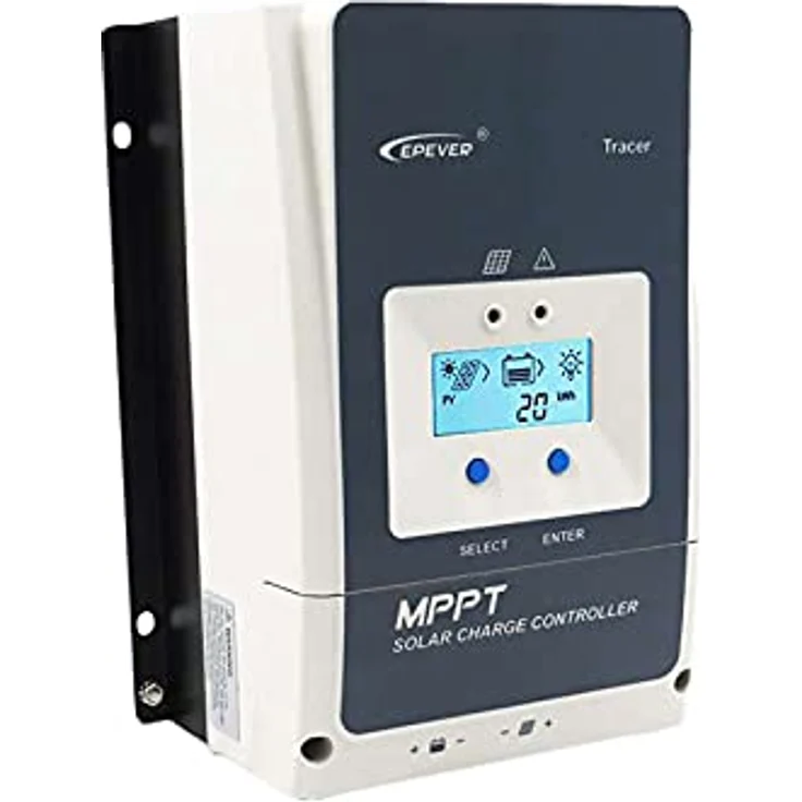 EPEVER Tracer-AN MPPT Laderregler solar charge controller, Tracer10420AN, 100A 12/24/36/48VDC - Fortschrittliche MPPT-Technik, hohe Effizienz, 100A Nennladestrom - Preisvergleich – Bild 2