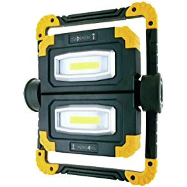 Schwaiger Multifunktionsstrahler Klappbar, 360° drehbar, leistungsstarke COB-LEDs, USB-Ladefunktion