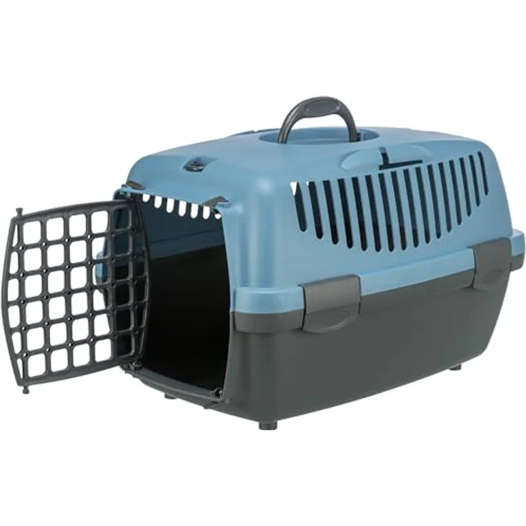 Trixie Transportbox Mini-Capri 1 blau/grau – Bild 2