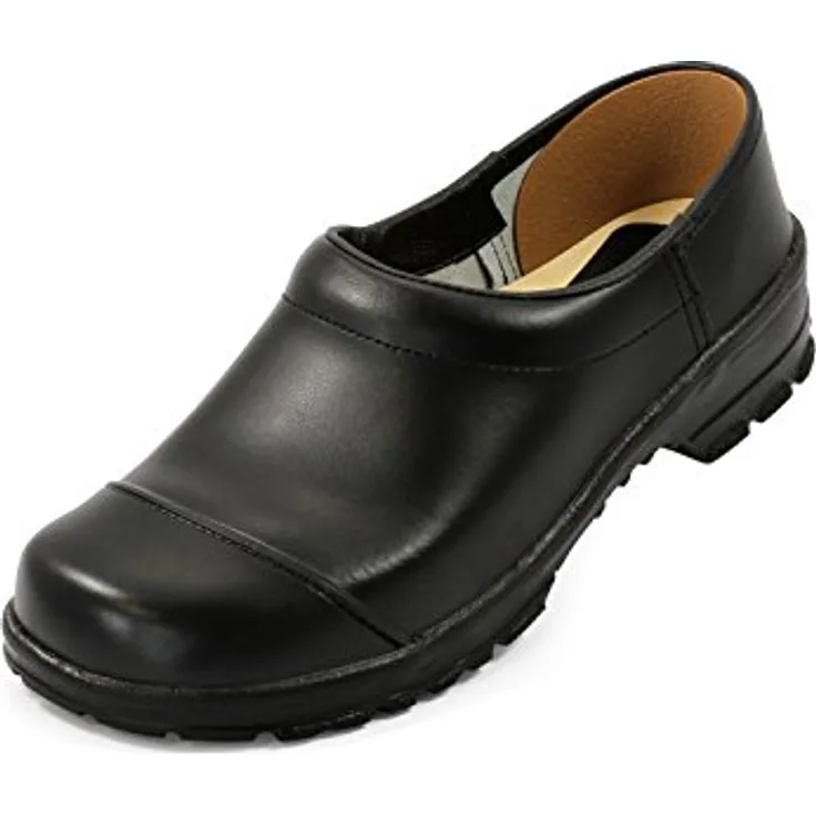 Sika 2530, Sicherheitsschuhe Zoccoli da Lavoro, robust, rutschfest, Größe 45, Unisex, Holz-Fußbett, Polyurethan-Sohle
