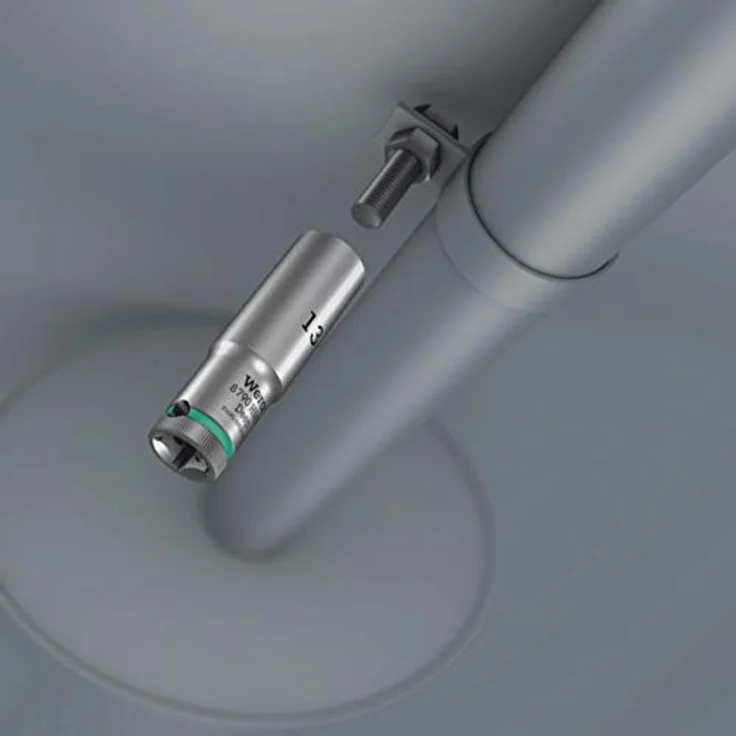 Wera 8790 HMC Deep Steckschlüsseleinsatz, ½“ Antrieb mit Kugelfangrille für tiefliegende Verschraubungen, Take it easy Werkzeugfinder – Bild 5