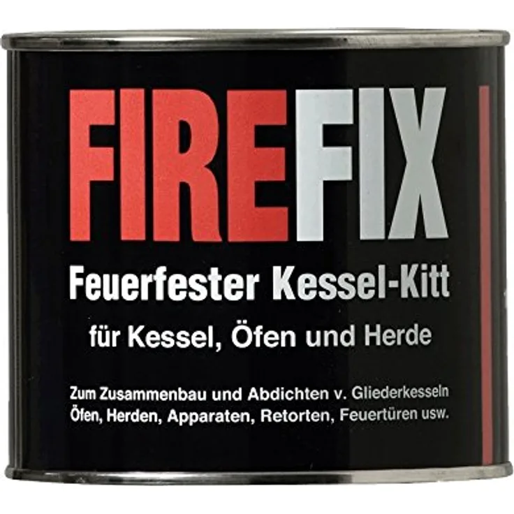 FIREFIX 1789 Kesselkitt (Dose) 1.000 g, hitzebeständig bis 1.000 °C