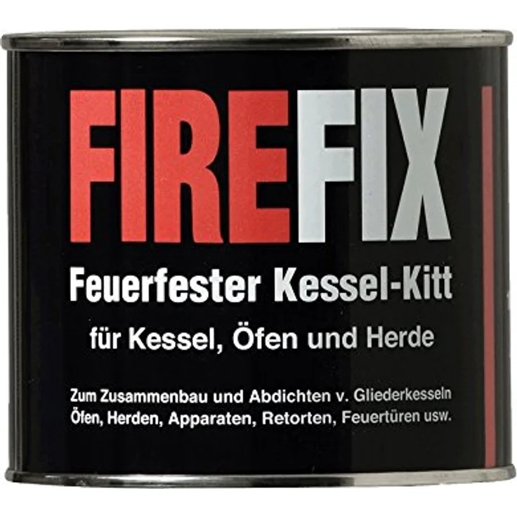 FIREFIX 1789 Kesselkitt (Dose) 1.000 g, hitzebeständig bis 1.000 °C