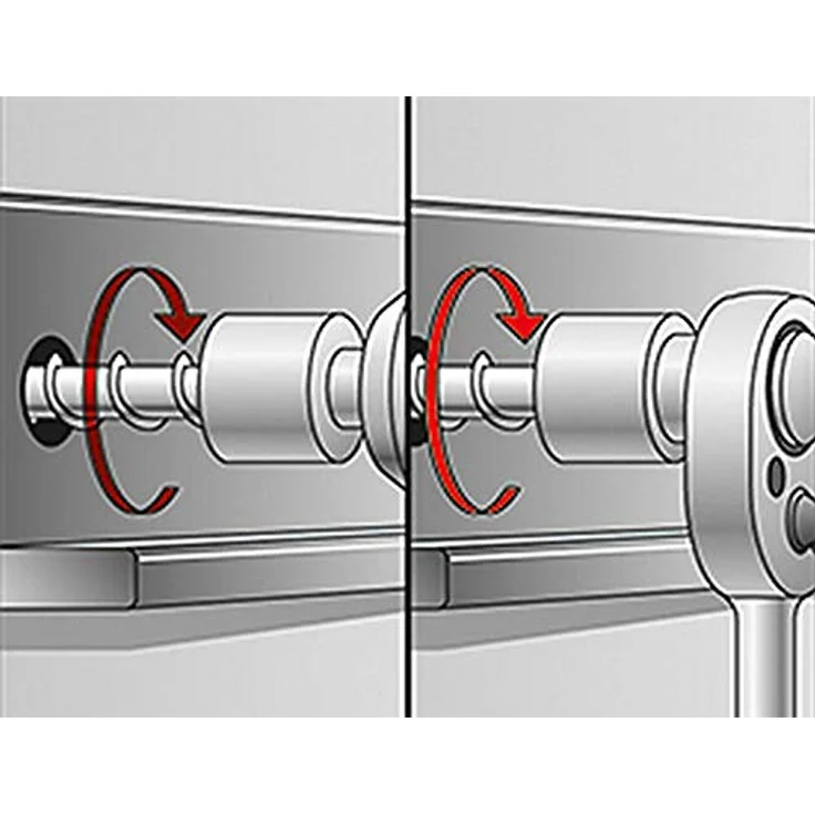 Fischer ULTRACUT FBS II 8x100, flexible Betonschraube mit Sägezahngeometrie und TX-Antrieb, 50 Stück – Bild 7