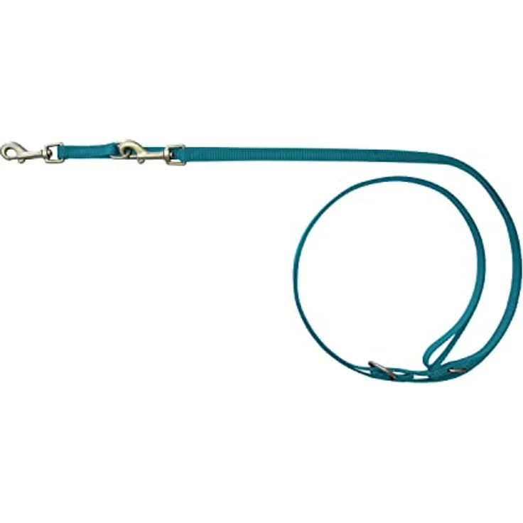 Wolters Professional Führleine Gr.L 200 cm x 2,0 cm, doppellagiges Gurtband, curry gelb, robust und dreifach verstellbar – Bild 6