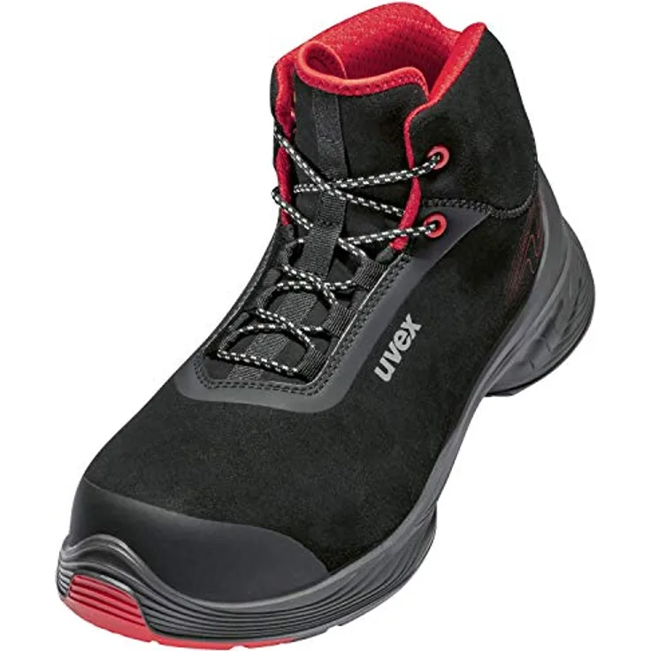 Uvex Stiefel 68392 S3 PU/TPU, Sicherheitsstiefel in Größe 43 mit hoher Schutzklasse