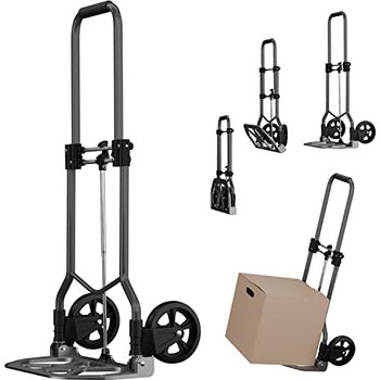 Klappbare Sackkarre Bis 80kg - Transportkarre Mit Höhenverstellbarem Griff