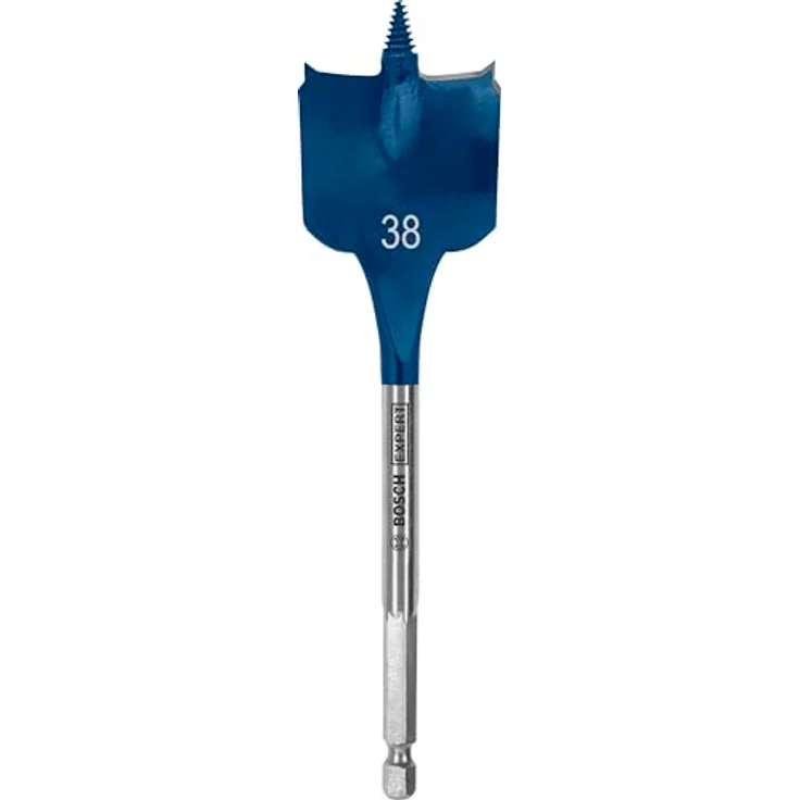 BOSCH EXPERT Self Cut Speed Flachfräsbohrer 38 x 152 mm, Hochgeschwindigkeitsbohrer für Holz mit automatischem Vorschub – Bild 1