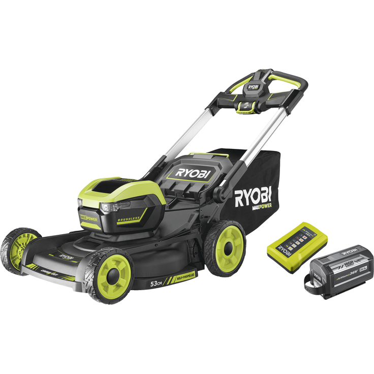 Ryobi Akku-Rasenmäher 'RY36LMXSP53A-160' 36 V mit Akku, bis 850 m²