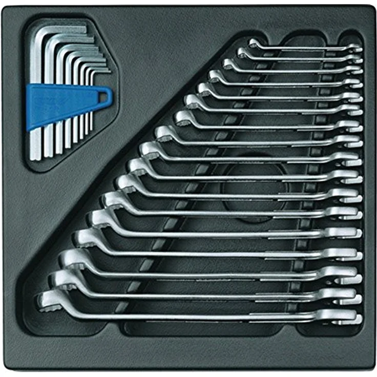 Gedore 1500 E-1B-7 l ES-Modul leer, schlagfester ABS-Kunststoff für Werkzeugwagen, Maße: 315 x 310 mm – Bild 4