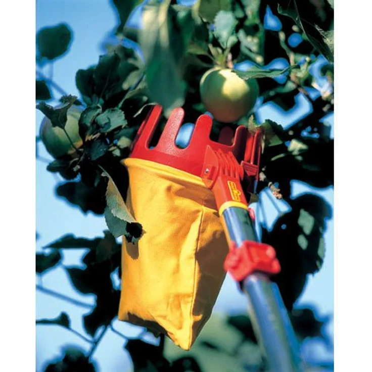 WOLF-Garten Obstpflücker multi-star® 71ACA008650 RG-M, Erntewerkzeug mit abgerundeter Fangkrone und 180° abwinkelbarem Aufsatz, Made in Germany – Bild 2