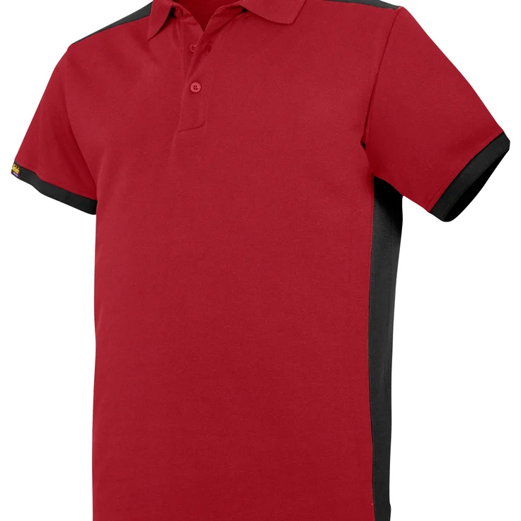 Snickers Workwear 2715 AllroundWork Polo-Shirt, Stahlgrau-schwarz, Gr.L – Bild 2