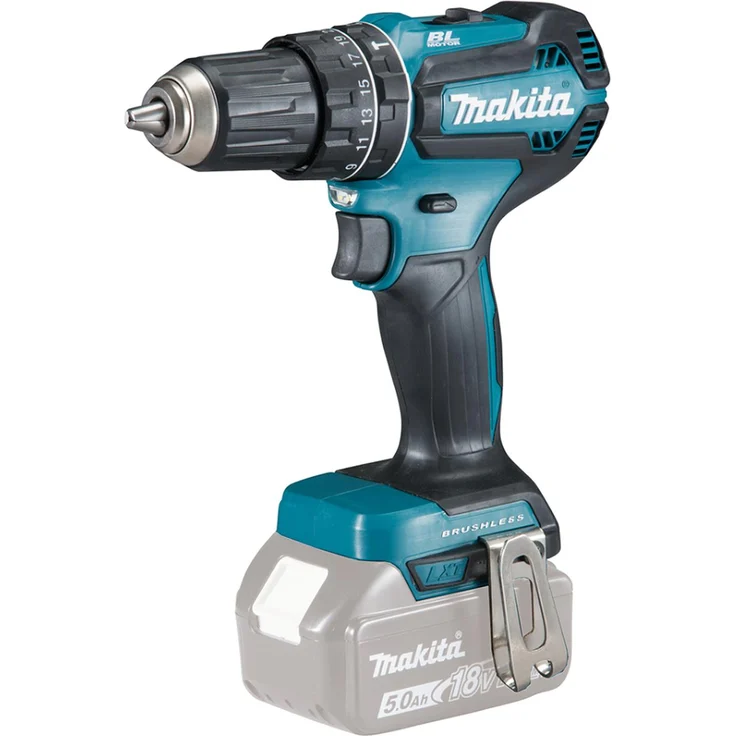 Makita DHP485Z Schlagbohrschrauber 18,0V (ohne Akku-ohne Ladegerät),18 V,Schwarz,Blau – Bild 2