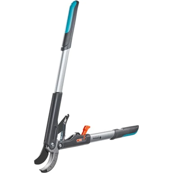 GARDENA Comfort Ratschen-Astschere SmartCut Baumschere mit Amboss-Schneidprinzip, max Ast- Durchmesser 45 mm, 59 cm Länge, mit 4-stufigem Ratschenmechanismus, ergonomische Griffe, Präzisionsmesser 8773-20 – Bild 3