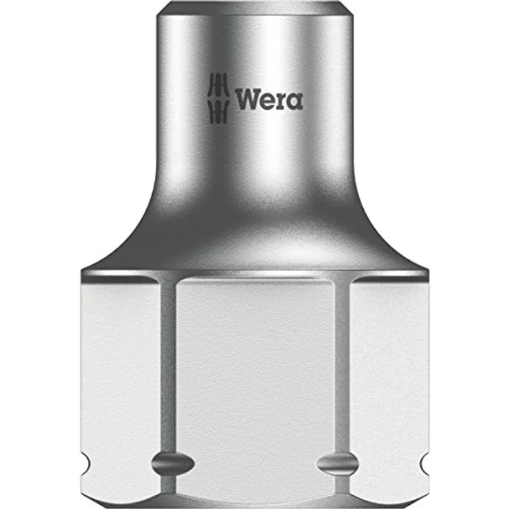 Wera Zyklop-Steckschlüsseleinsatz 6.3 mm (1/4), SW 4.5 mm, Chrom-Vanadium Stahl, hochglanzverchromt – Bild 1