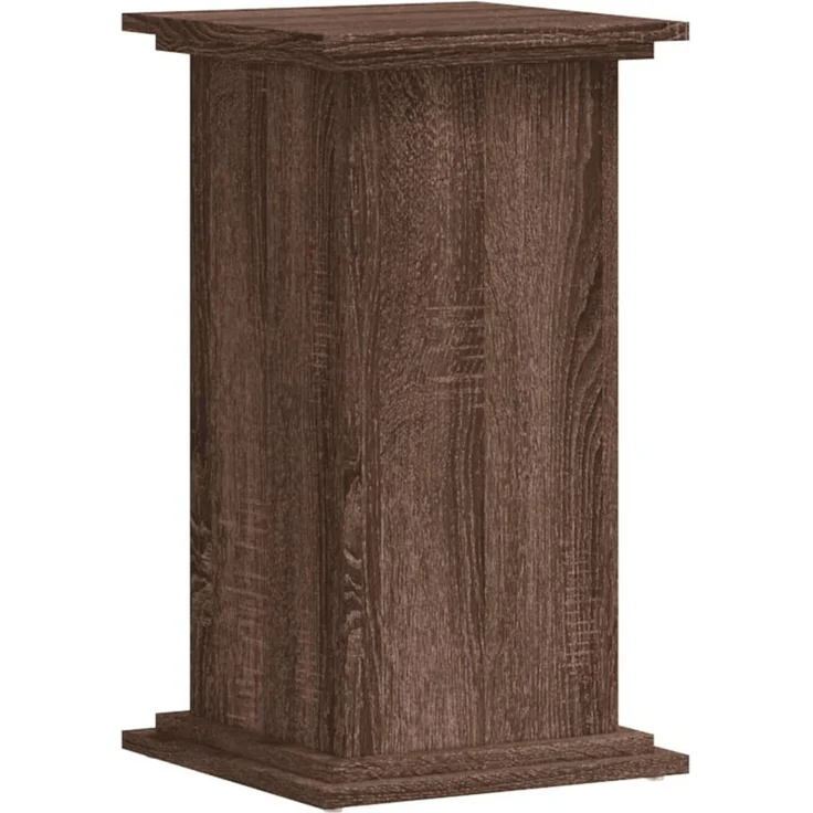 vidaXL Blumenständer Pflanzenständer Braun Eichen-Optik 33x33x60 cm Holzwerkstoff (1 St) – Bild 1