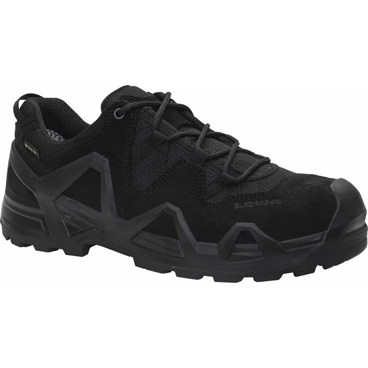 Lowa work ZEPHYR Work GTX black Lo ESD S3S WR CI, Sicherheitsschuh aus Leder-Textil-Mix mit GORE-TEX, Größe 39