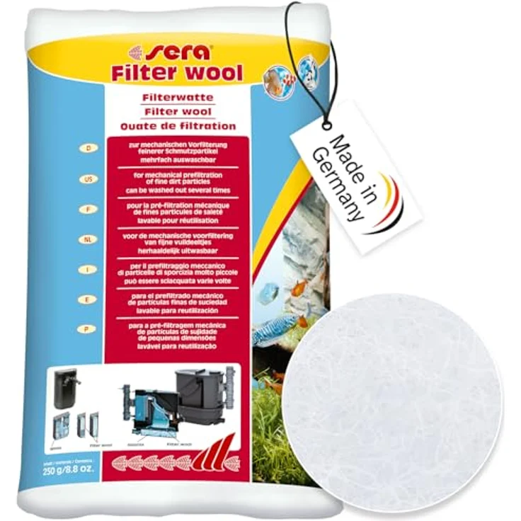 sera Filterwatte 250 g – Bild 2