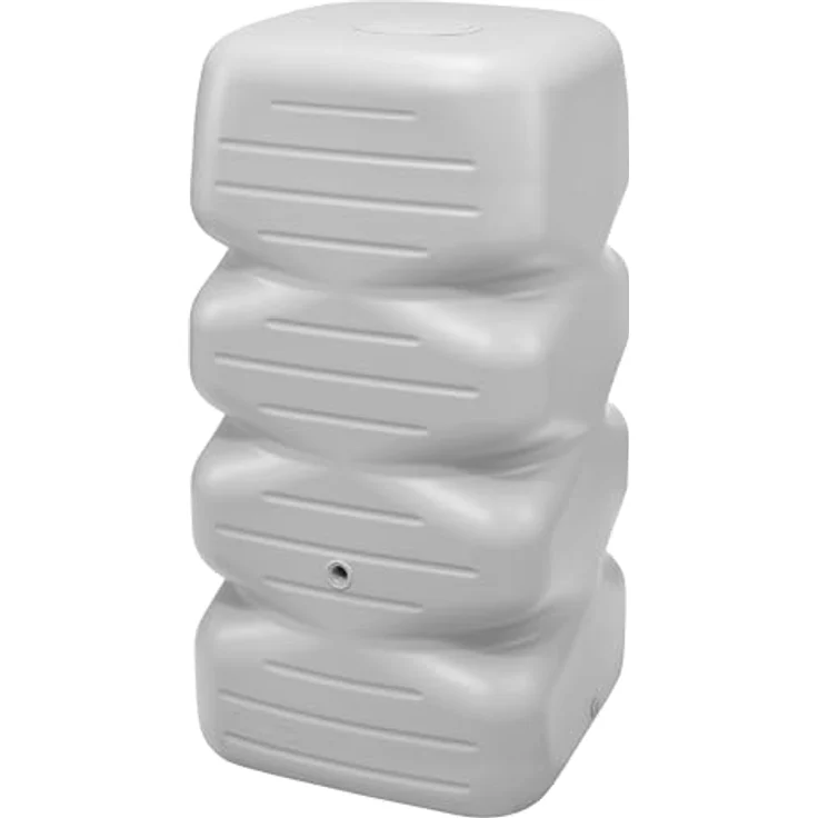 Garantia CUBUS Gartentank Regentonne 340 Liter Betongrau - Regentonne, Wassertank, Fass, Regenwassernutzung – Bild 4