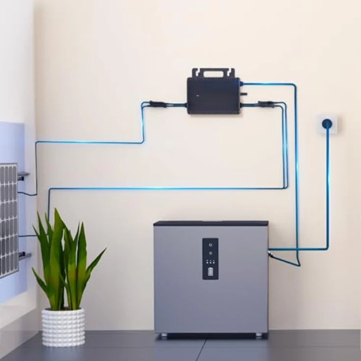 Hoymiles MS-A2 Solarbatterie, 2.2 kWh, LFP | AC-Gekoppelte Lösung, völlige Unabhängigkeit – Bild 4