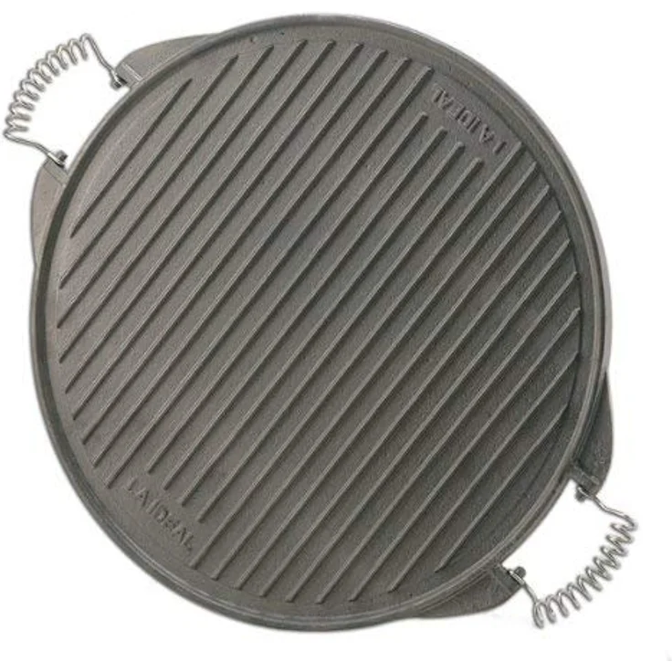 PaellaWorld Grillplatte, Gusseisen, Ø 25 cm, schwarz – Bild 4