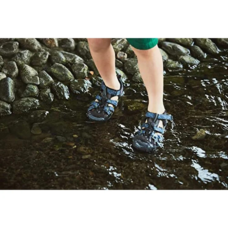 Keen Seacamp II CNX, Sicherheitssandalen für Jungen, rosa, Größe 31 mit niedriger Laufsohle und abriebfester Sohle – Bild 2