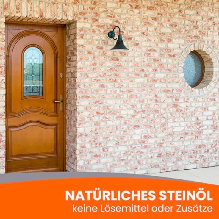 BEKATEQ Steinöl 10l - Schieferöl, Betonöl, Naturstein Öl & Steinimprägnierung für innen außen - Farblos - Hochwertige Pflege & Schutz - Made in Germany – Bild 5
