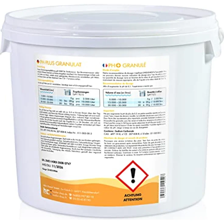 1 x 5 kg BAYZID pH Plus Granulat für den Pool – Bild 8