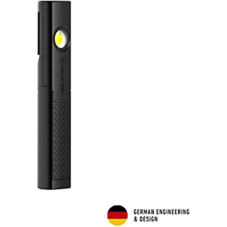 Ledlenser W4R Work, LED Lampe Akku, KFZ Lampe, Akku Taschenlampe LED Aufladbar Klein, LED Lampe mit 220 Lumen, Werkstattlampe und Stablampe LED in einem, Akku Arbeitsleuchte LED 9 Stunden Leuchtdauer – Bild 2