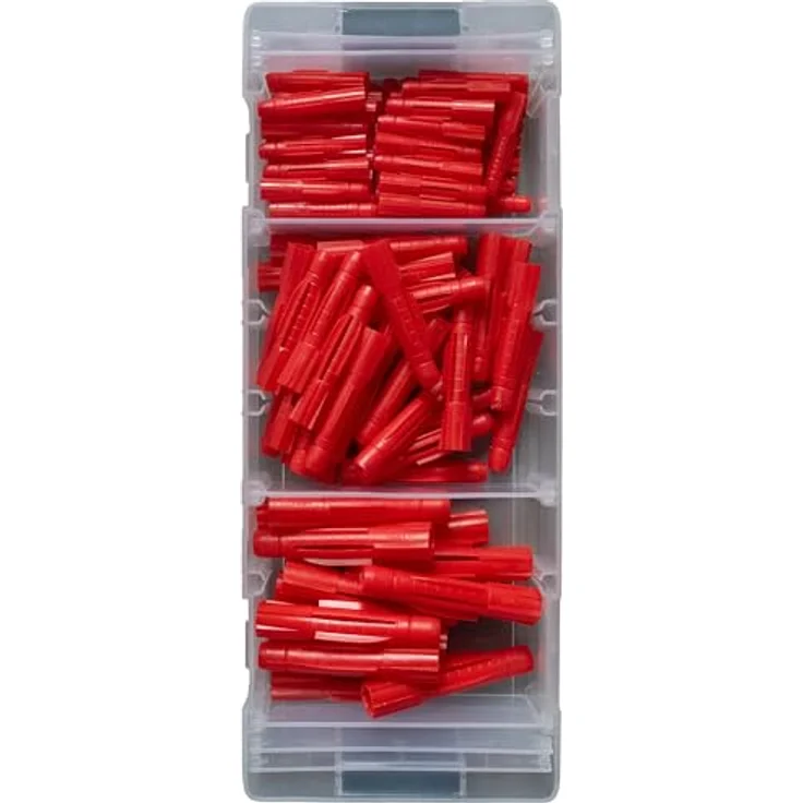 TOX L-BOXX Micro Allround Sortierbox mit Allzweckdübel TRI, 95-tlg, transparent – Bild 3