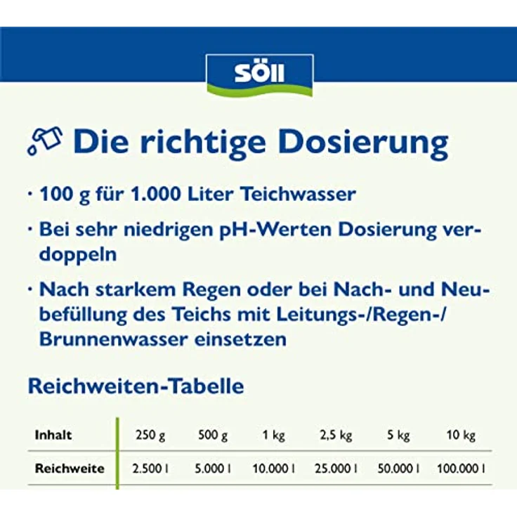 Söll Wasseraufbereiter 5 Kg Teichstarter für 50 Qbm – Bild 6
