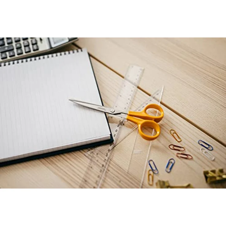 Fiskars Classic Universalschere, 17cm Schere, orange silber – Bild 5