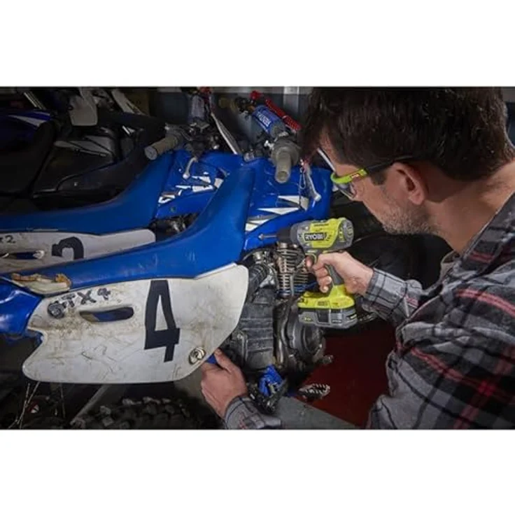 Ryobi 5133003595 R18PD5-0, 18 V, grün – Bild 5