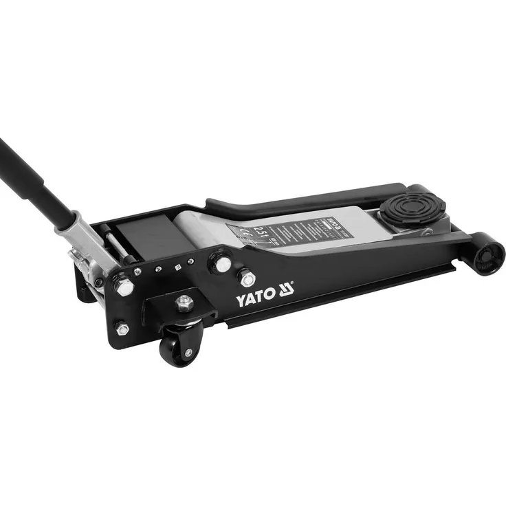 YATO YT-17207 hydraulischer Wagenheber und Fahrzeugständer, maximale Tragkraft von 2500 kg, robust und langlebig