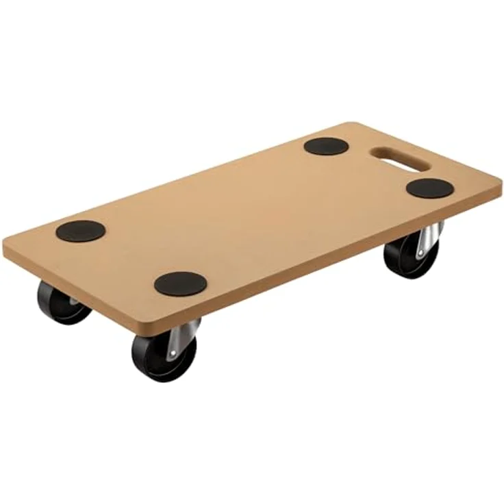 Transportroller Möbelroller Rollbrett Möbelhund Umzugshilfe MDF 580x290mm 250 kg – Bild 2